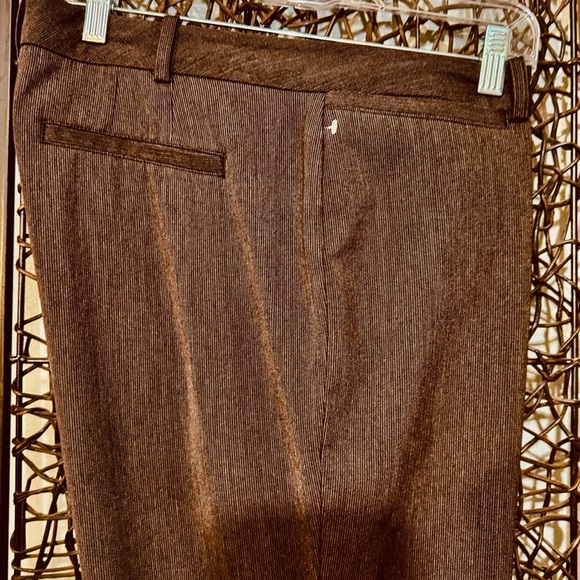 Worthington Brown Curvy Fit Trousers Size 12 Career Pants - Picture 6 of 8